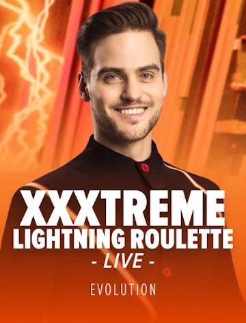 XXXtreme Lightning Roulette live table by Evolution at SpinBoss Casino